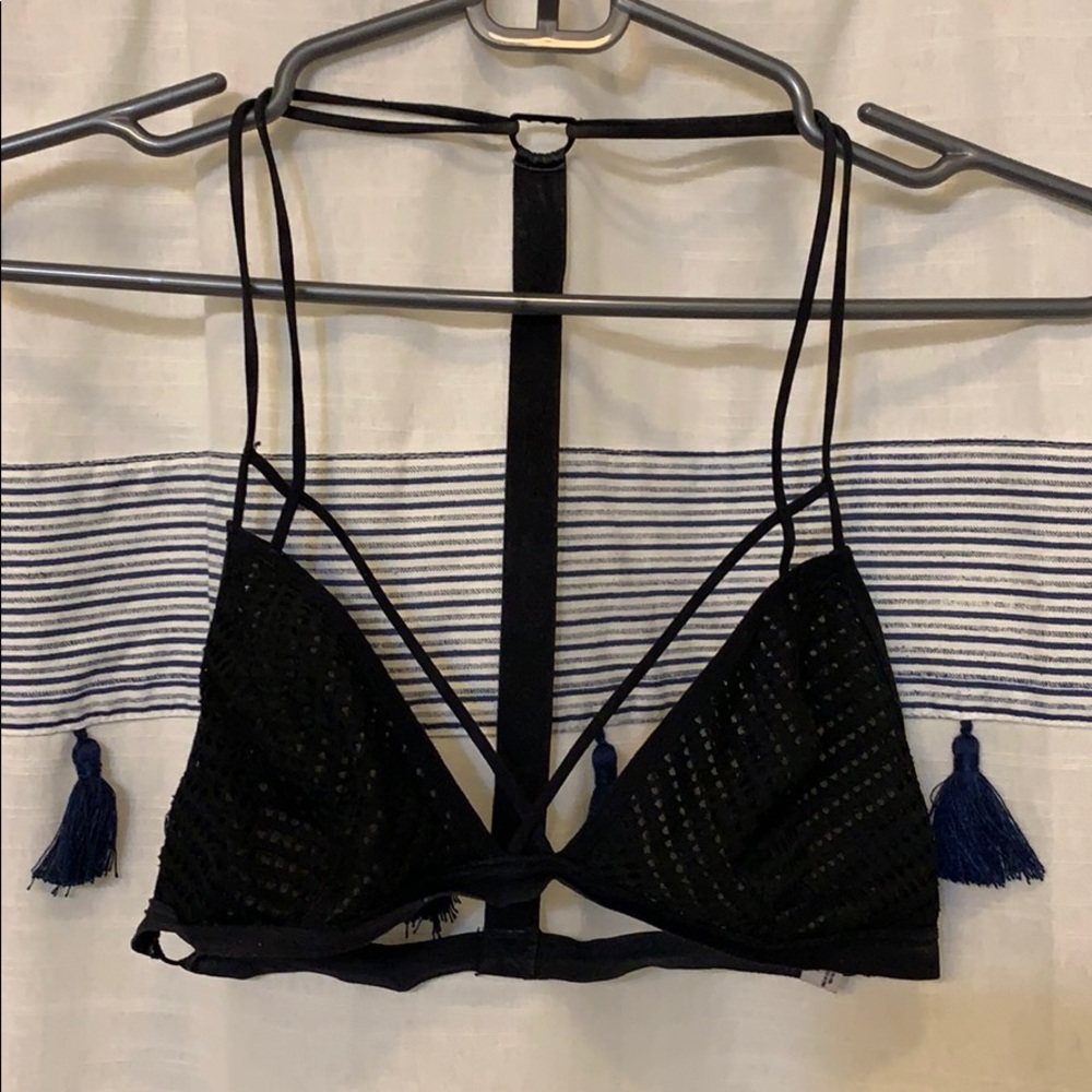 Black bralette